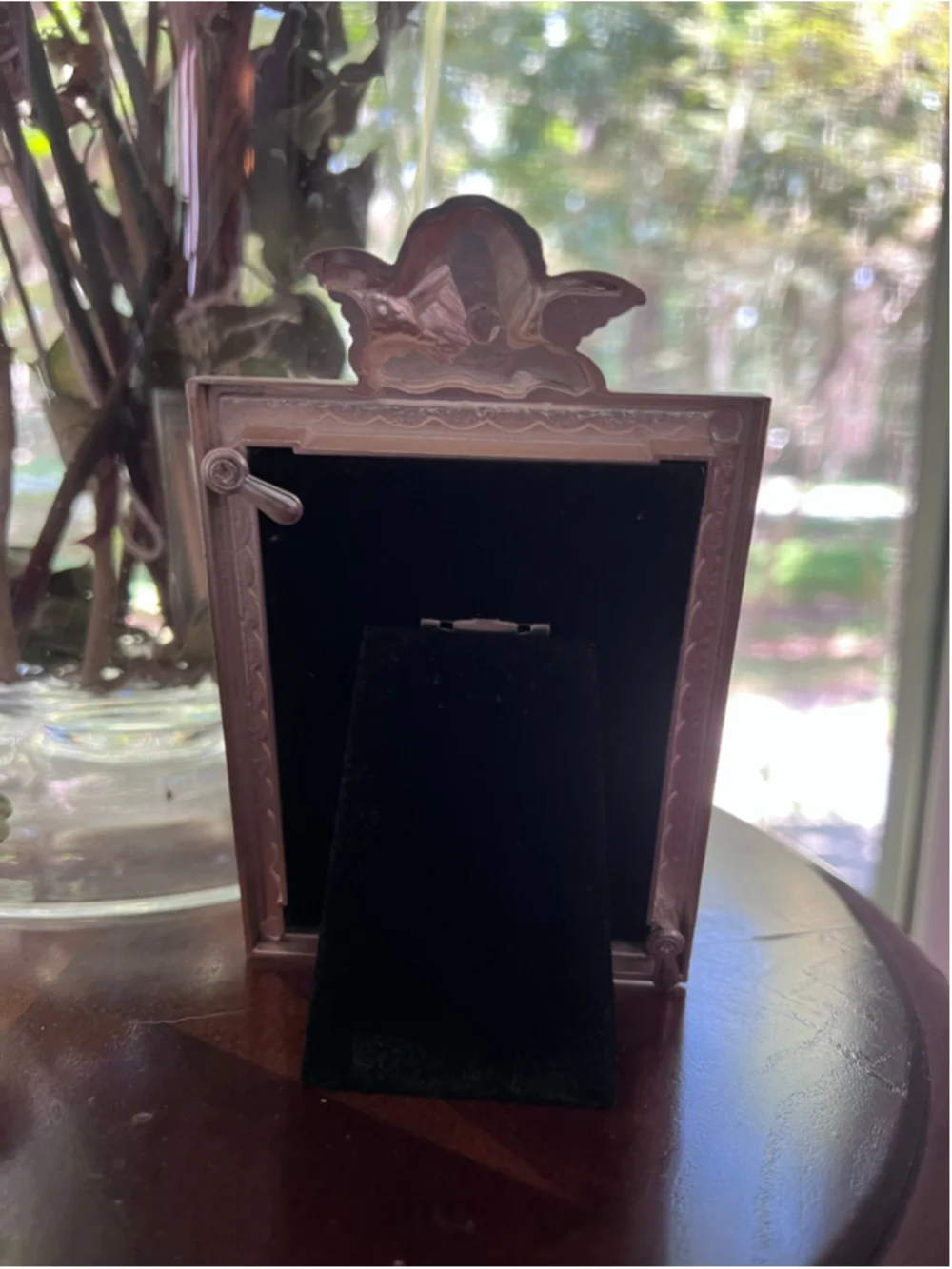 VTG Cherub Angel Picture Frame One Size Silver